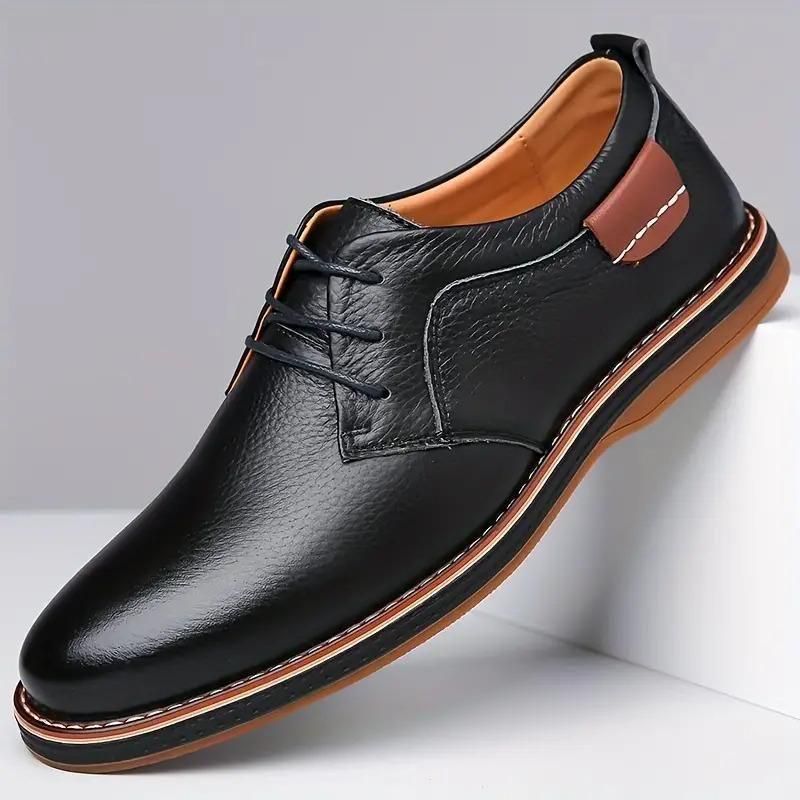 NoirCraft Derby Lace-Up Shoes