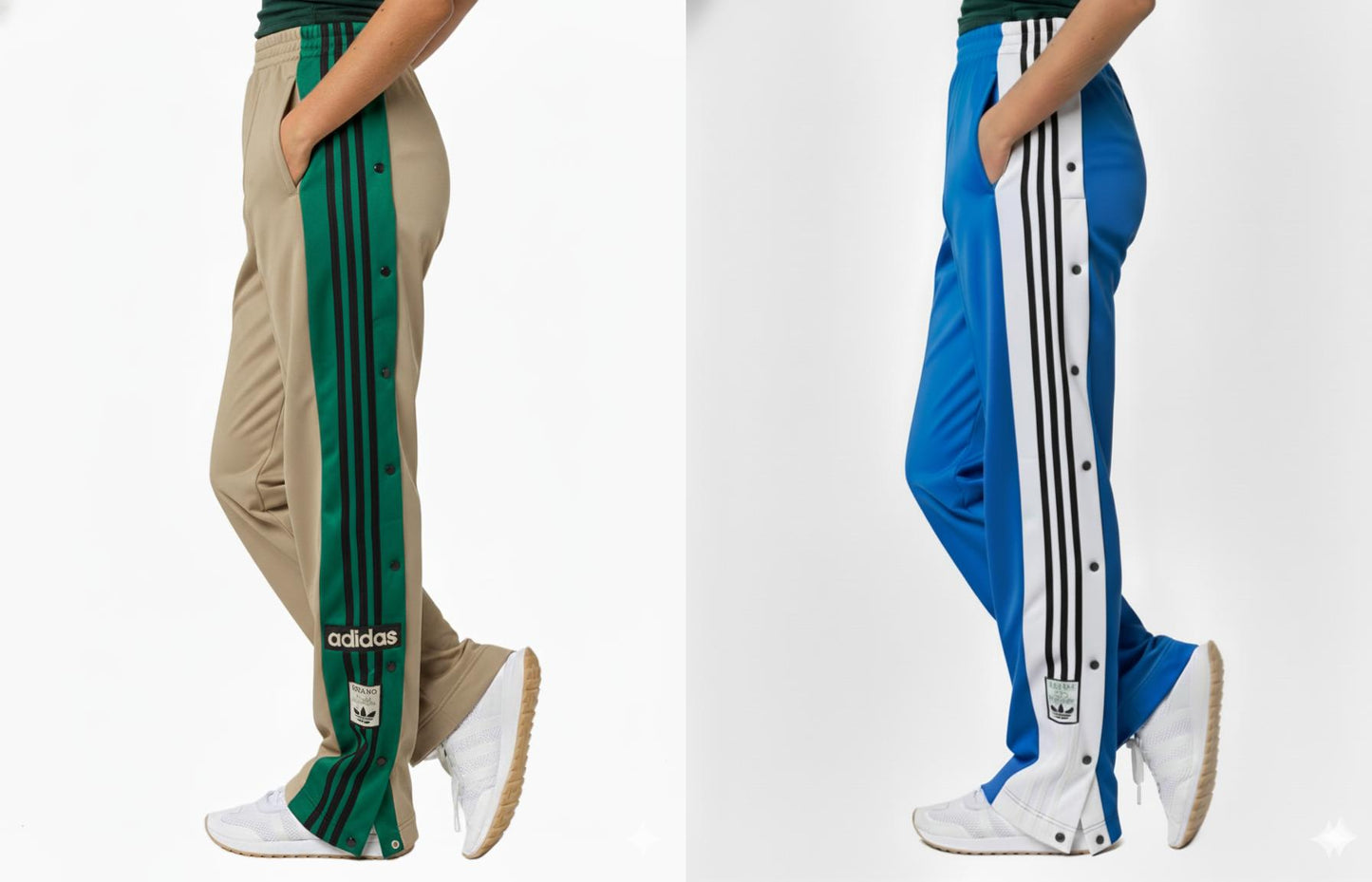 Casual Track Pant – Unisex Snap-Button Joggers with Classic Stripes - BUY 1 GET 1 FREE